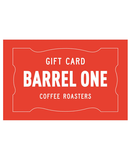 Barrell Card Barrel One Coffee Roasters — Barrel One Coffee Roasters